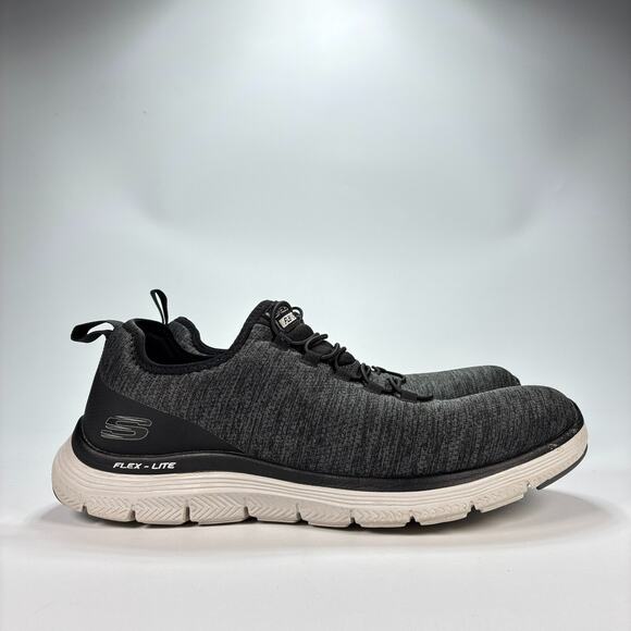 Skechers Flex Advantage 4.0 Contributor Gray Slip On Shoes 232226W Mens Size 10 - Picture 1 of 10